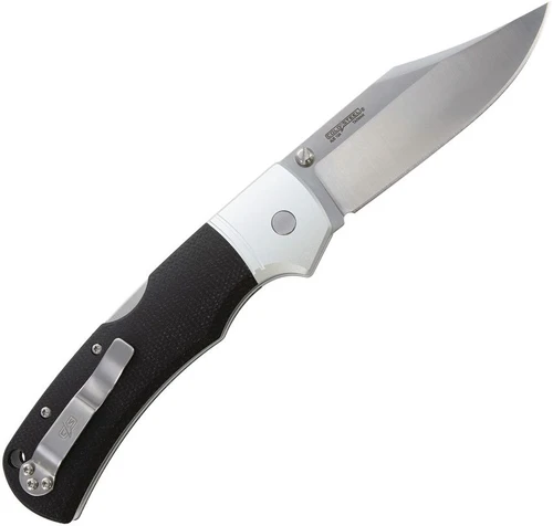 Cold Steel Mackinac Hunter CS-FL-36MAK-BKST AUS-10A Clip Point Blade Open Detail View