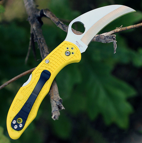 Spyderco Tasman Salt 2 C106PYL2 Yellow