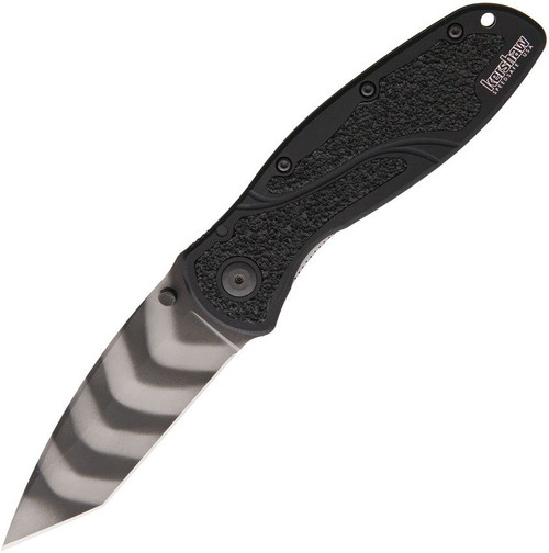  Kershaw Blur, Black Serrated; Folding Knife; 3.9 OZ