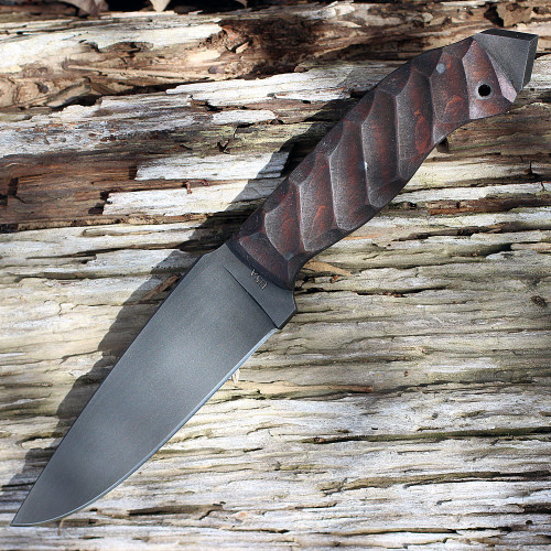 Winkler Knives II 018 Spike, 5.25" 80CrV2 Plain Blade, Sculpted Maple