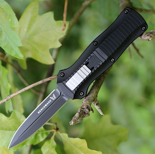 Benchmade Auto Mini Infidel OTF 3350BK automatic knife 3.10 inch D2 Black blade