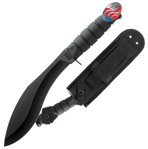 Ka-Bar Combat Kukri Kraton (8.50" Black 1095 Cro-Van) 1280