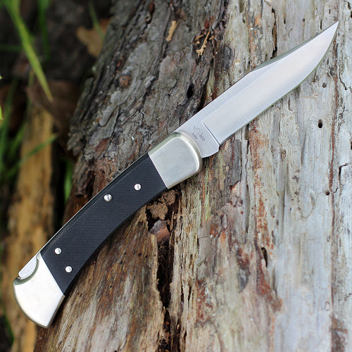 Buck 110 Folding Hunter | Finger Grooved 110BRSFG | Knifeworks