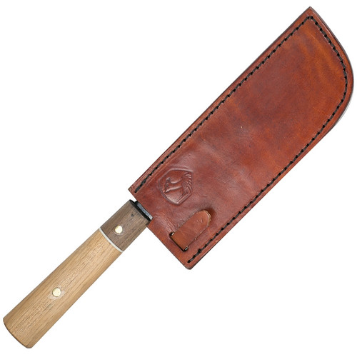 Condor Kondoru Nakkiri Knife CTK5001-7.0 , 7.0 in. 1095 High Carbon Steel, Hickory & Walnut Handle