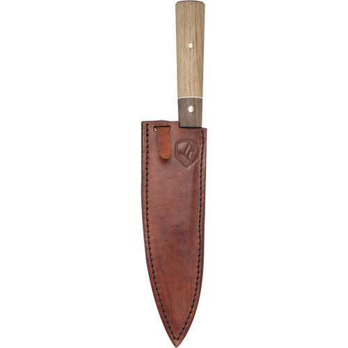 Condor Kondoru Gyuto Knife CTK5002-7.8 , 7.8 in. 1095 High Carbon Steel, Hickory & Walnut Handle