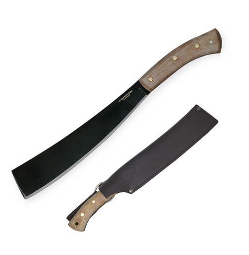 Condor Cambodian Machete CTK3929-10.3HC, 10.3 in. 1075 High Carbon Steel, Micarta Handle
