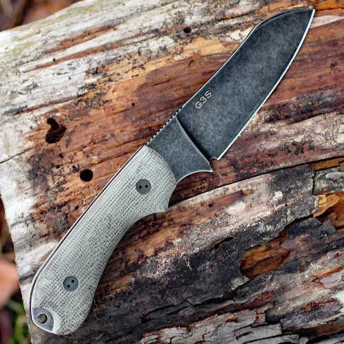 Bradford Guardian3 3D, 3.50" N690 Sheepsfoot Nimbus Blade, OD Green Linen Micarta Handle