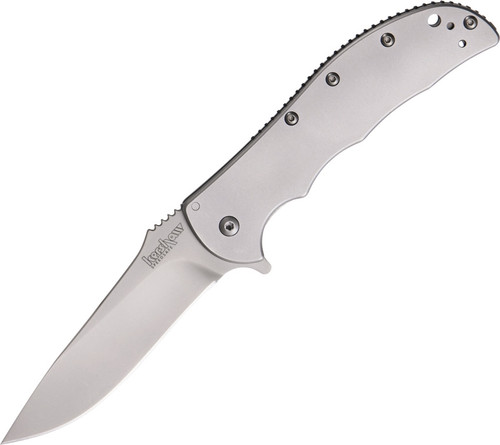 Kershaw 1380 Husker Assisted Flipper Knife 3 Stonewashed Reverse