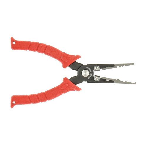 Bubba Split Ring Pliers 1085872, 6.5 Overall Length, Red TPR