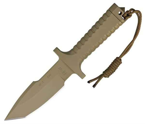 RPW X46 5" Tanto Tan, Plain Edge