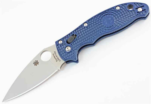Spyderco Manix 2 - Blue FRCP (3.37" Satin S110V) C101PDBL2