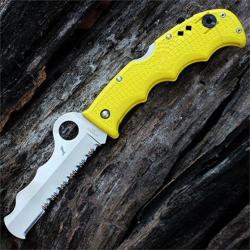 Spyderco Assist Salt C79PSYL Yellow Handle