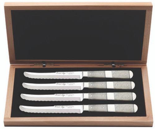 Miracle Blade 8-Piece Steak Knife Block for 4 Steak Knives