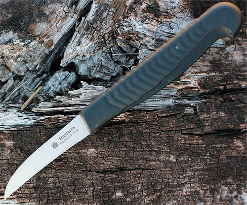 Spyderco Knives Bread Kitchen Knife Cutlery Black Handle MBS-26 Stainless  K01SBK 716104700172
