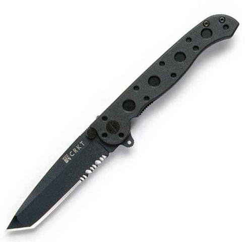 CRKT M16-10KZ Tanto AutoLAWKS Folding Knife Black GFN | Knifeworks