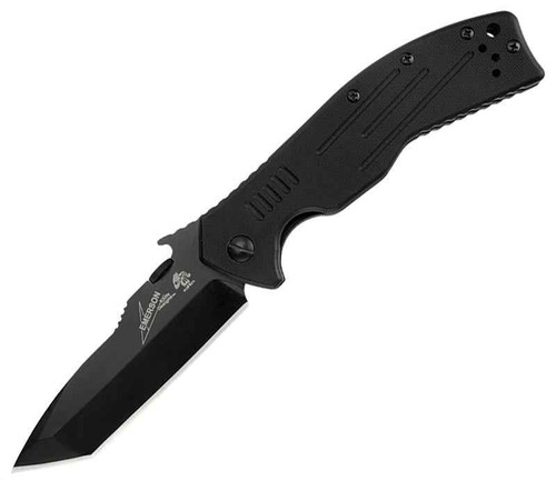 Kershaw CQC-8K G-10 (3.50" Black 8Cr13MoV) 6044TBLK