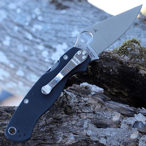 CPM S45VN Plain Edge Clip Point Blade