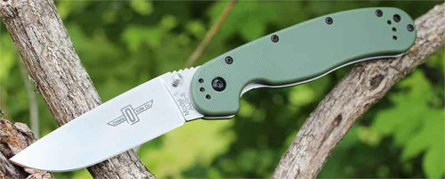 Ontario Rat 1 Folder - OD Green (3.25" Satin AUS-8) O8848OD