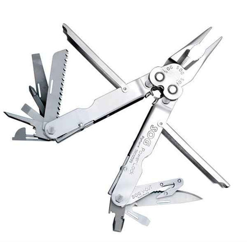 SOG 99058 PowerLock EOD, V-Cutter-Satin(S62-N)