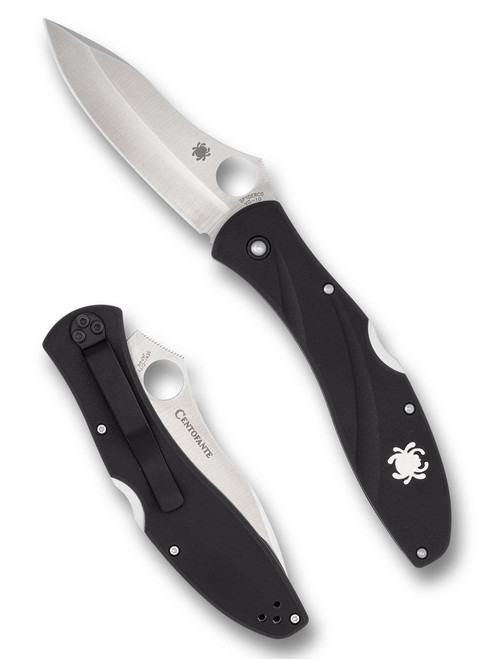 Spyderco Centofanteâ„¢ 3 â€“ C66PBK3 Black FRN, 3.14" Satin VG-10 Blade