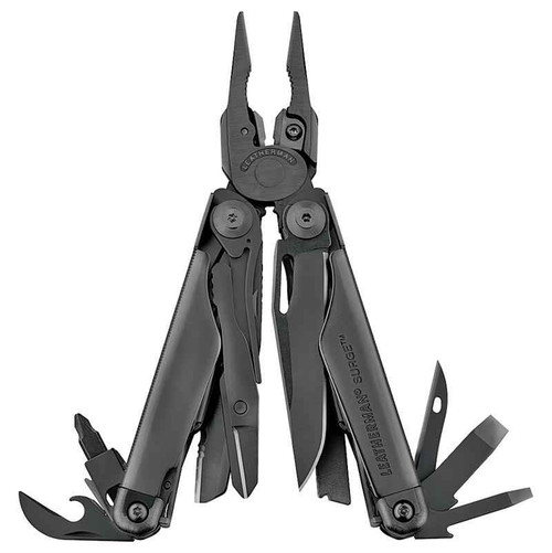 Leatherman 830278 Surge, Black Oxide-(21 Tools)