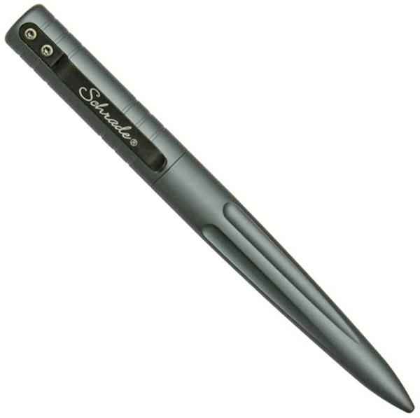 SCHRADE SCPENG タクティカルペン Gray Aluminum／替芯 安い ショップオンライン SCHRADE SCPENG タクティカルペン Gray