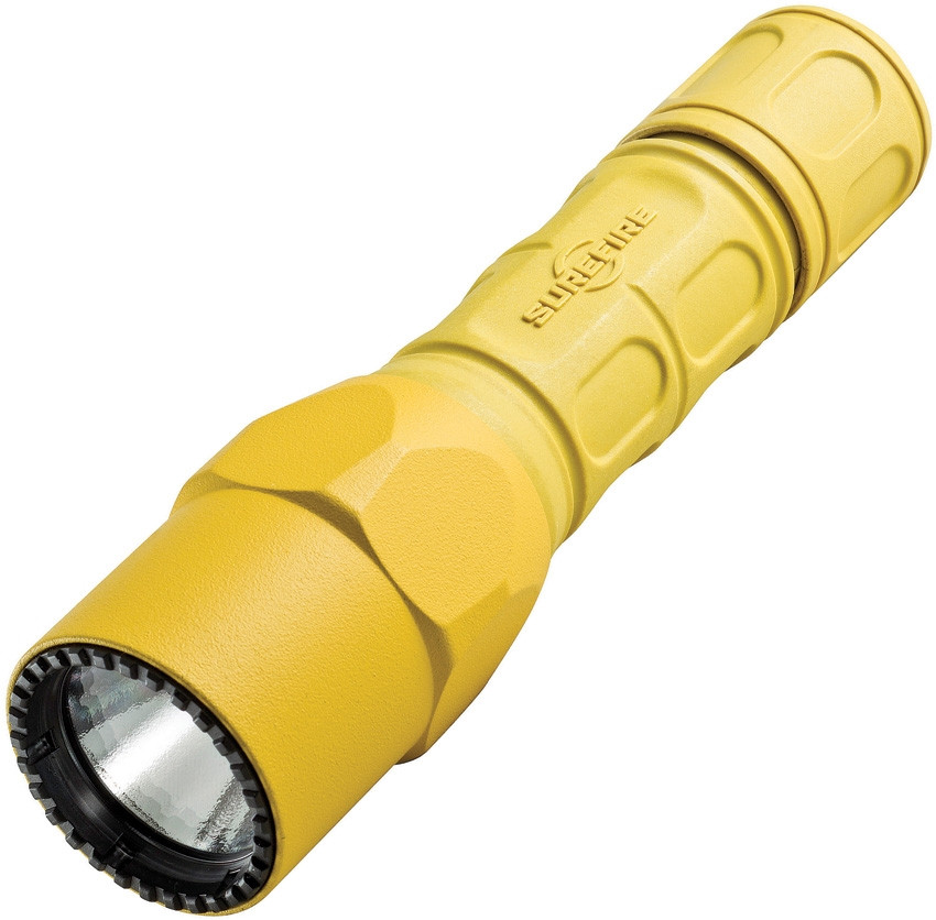 SureFire G2X- Pro Flashlight Yellow G2X-D-YL, 6V Dual Stage 15/600 LU