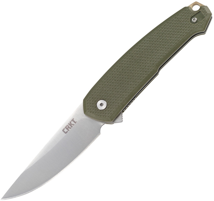 CRKT Tueto 5325 Assisted Flipper | Jesper Voxnaes OD Green G10