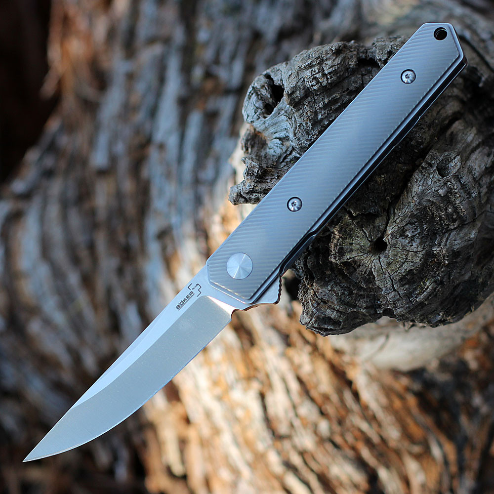 Boker Plus Kwaiken Mini Titanium D2 Steel 01BO267 | Knifeworks