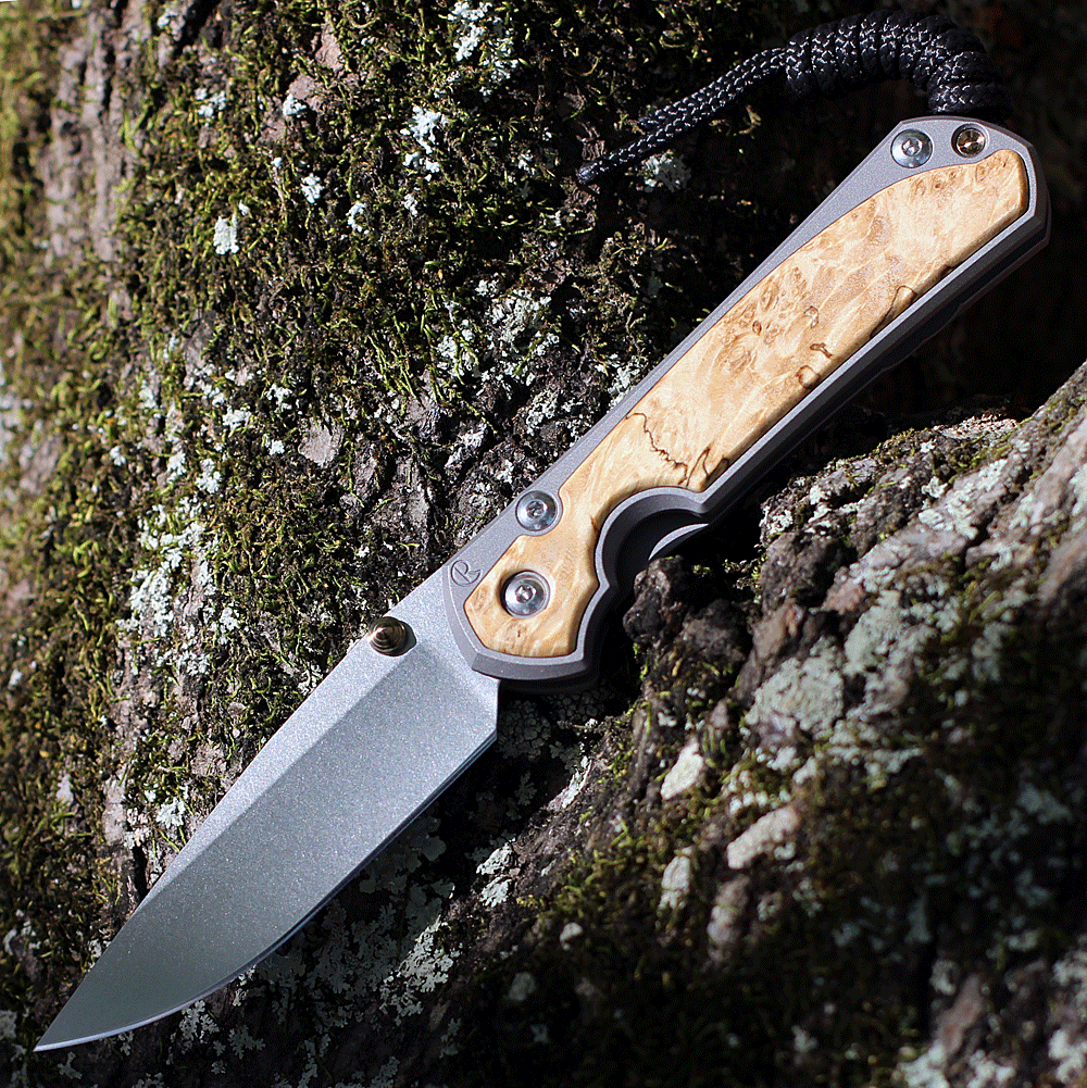 カメリア Sebenza 31 Box Elder Burl Insingo – Chris Reeve Knives
