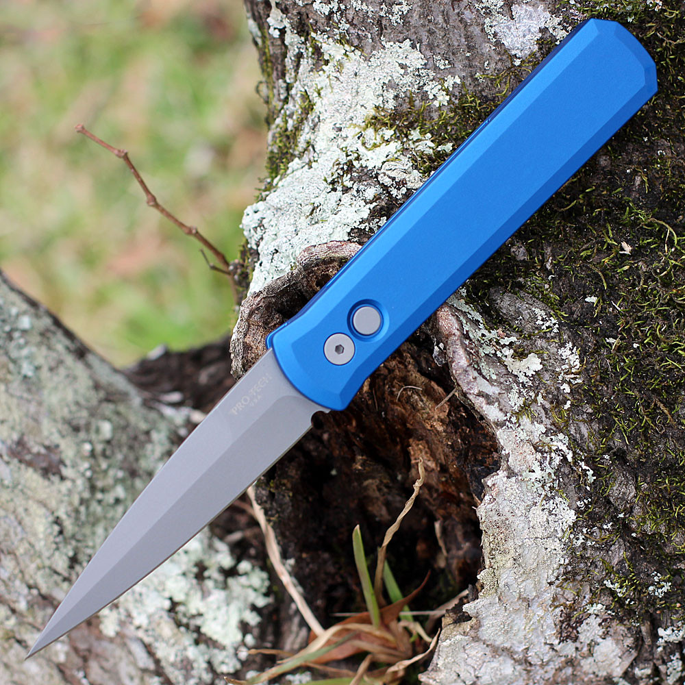 Pro-Tech Godfather Automatic | 920-BLUE | Knifeworks