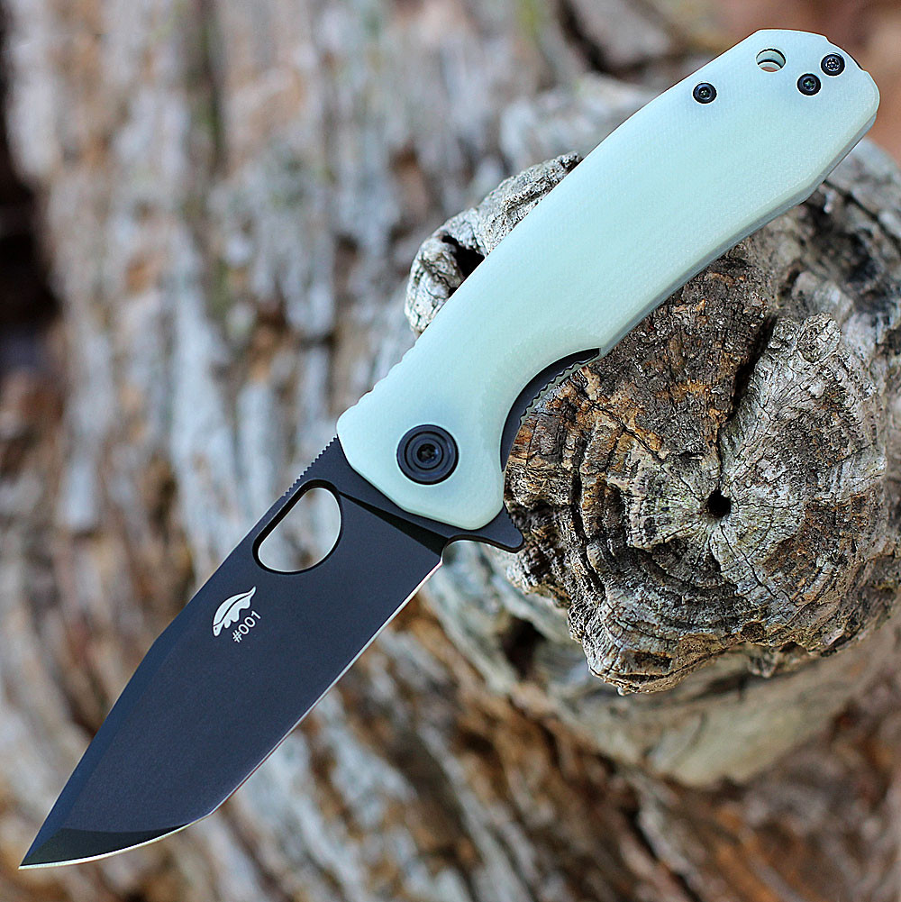Honey Badger Medium | Jade G-10 Tanto | Knifeworks