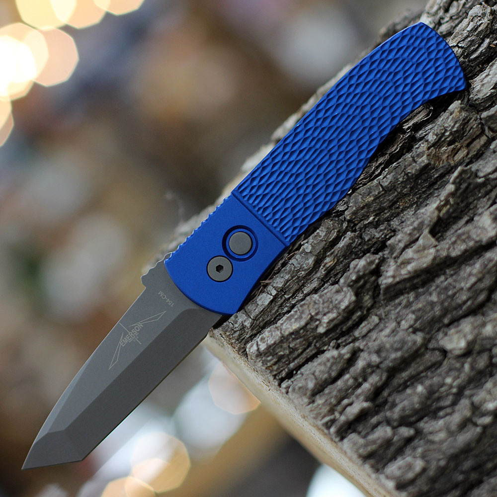 Pro-Tech Emerson | CQC7 Blue E7T05-BLUE | Knifeworks