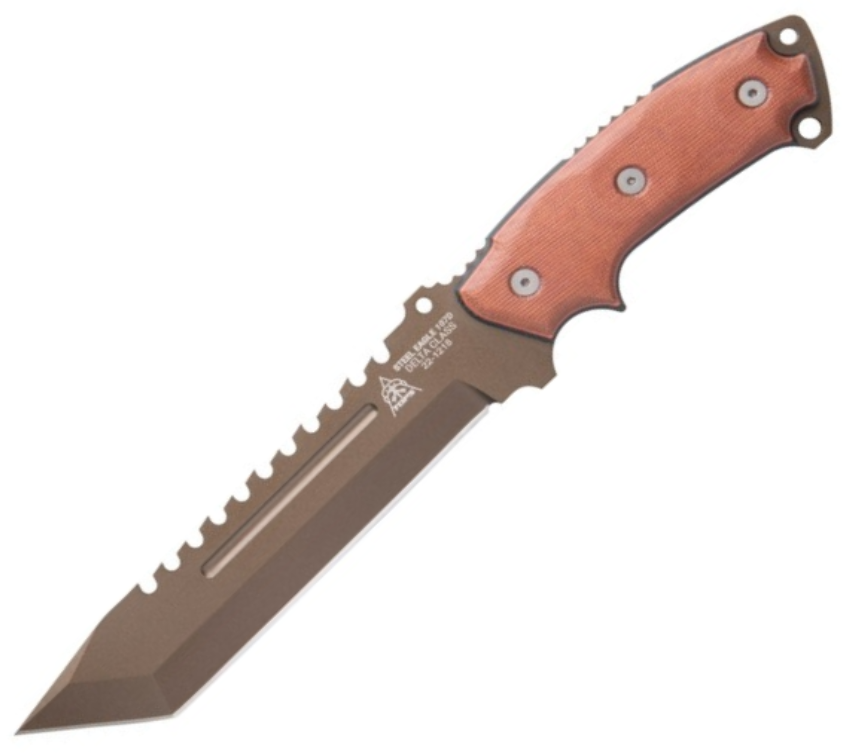 TOPS Knives Steel Eagle 107D Delta Class |TPSE107D2DC| Knifeworks
