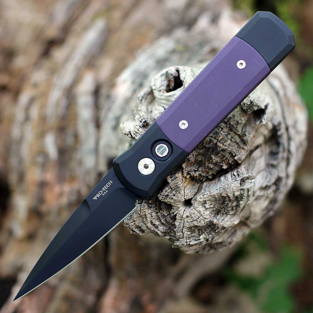Pro-Tech Godson | 715-Purple | Knifeworks