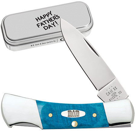 Case Lockback | 10629 Caribbean Blue Bone | Knifeworks