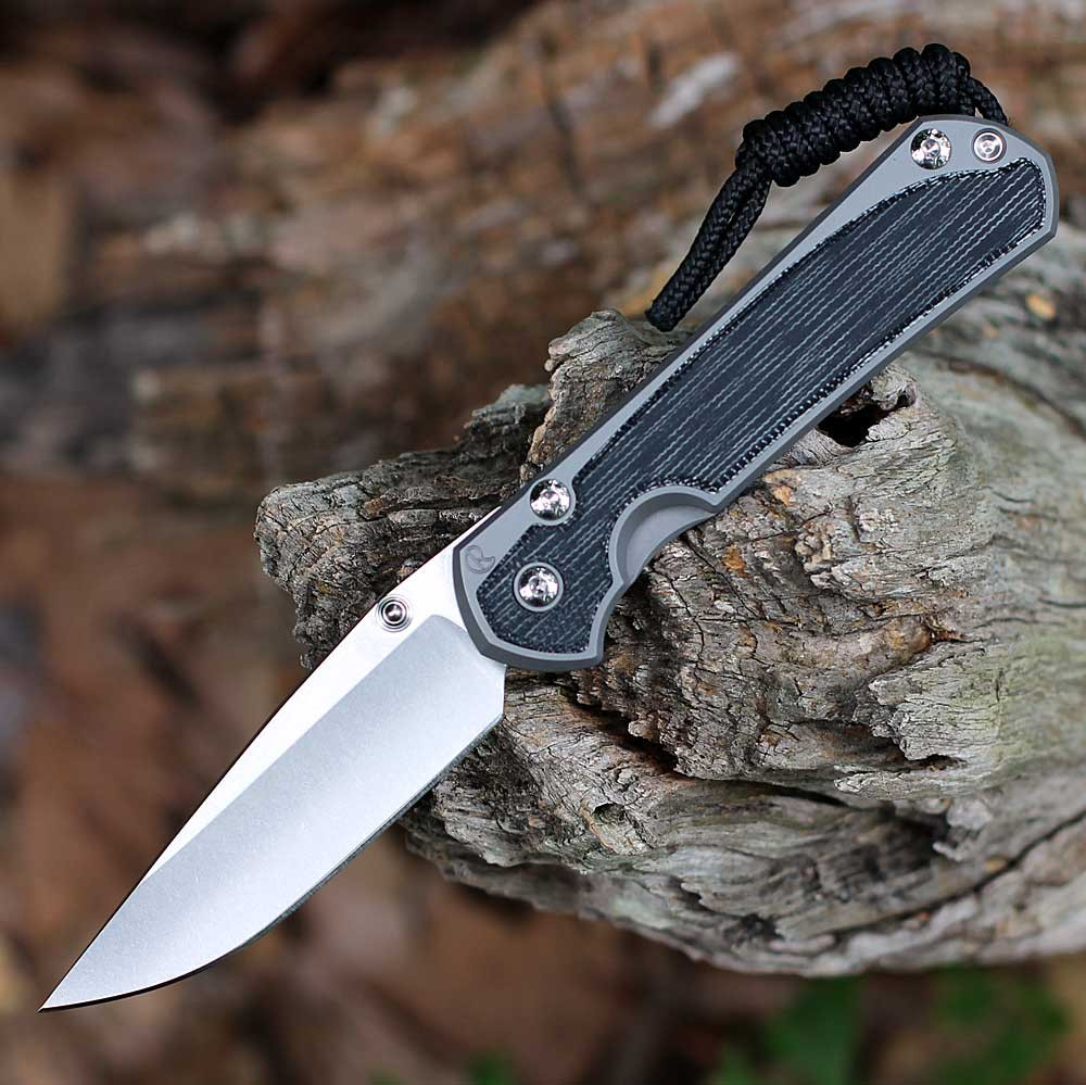 CRK Small Sebenza 31 - MagnaCut, Black Micarta S31-1644 | Knifeworks