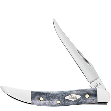 Case Small Texas Toothpick | Smooth Gray Bone | Knifeworks