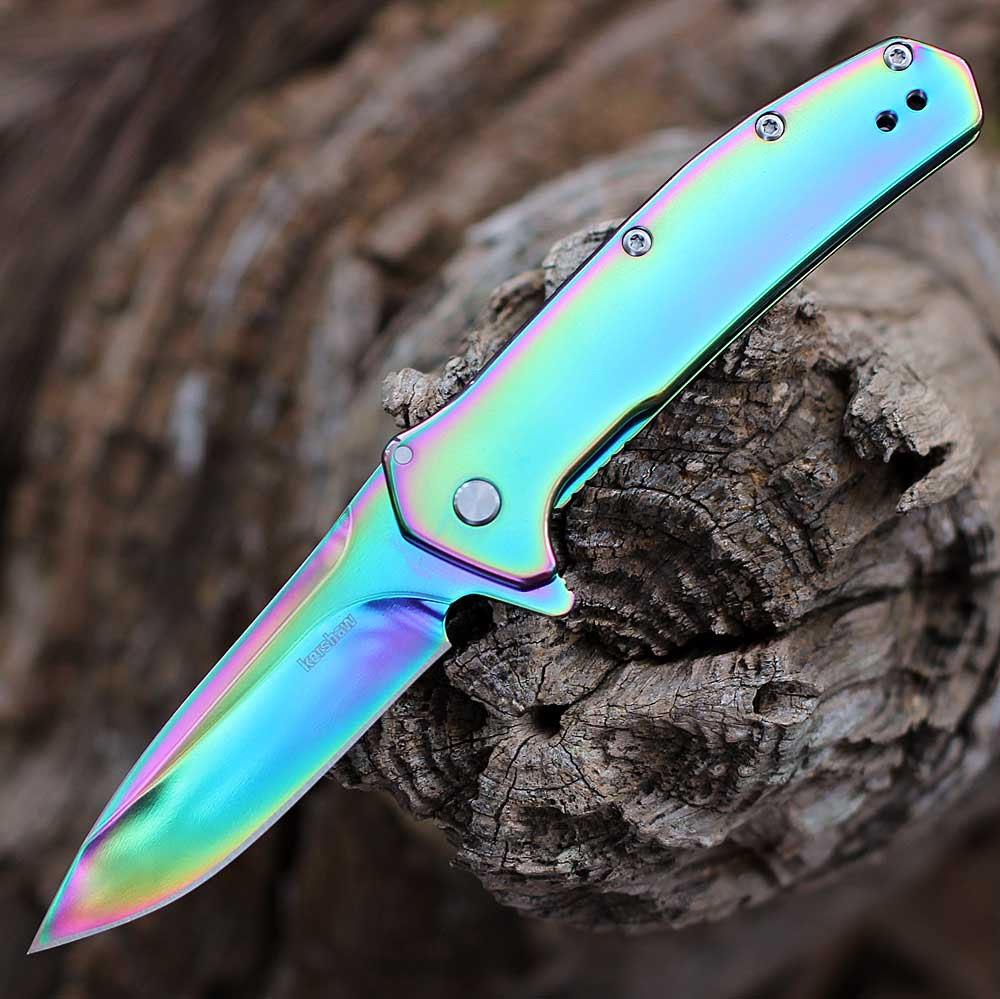 Kershaw Outcome Rainbow | 2044RBW | Knifeworks