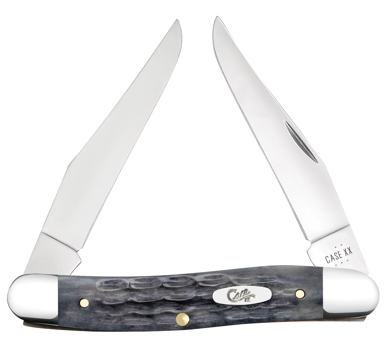 ミキモト　純銀　銀彫　小物ケース　58グラムMikimoto 楊枝ケース Case Muskrat | 58418 Pocket Worn Gray Bone | Knifeworks