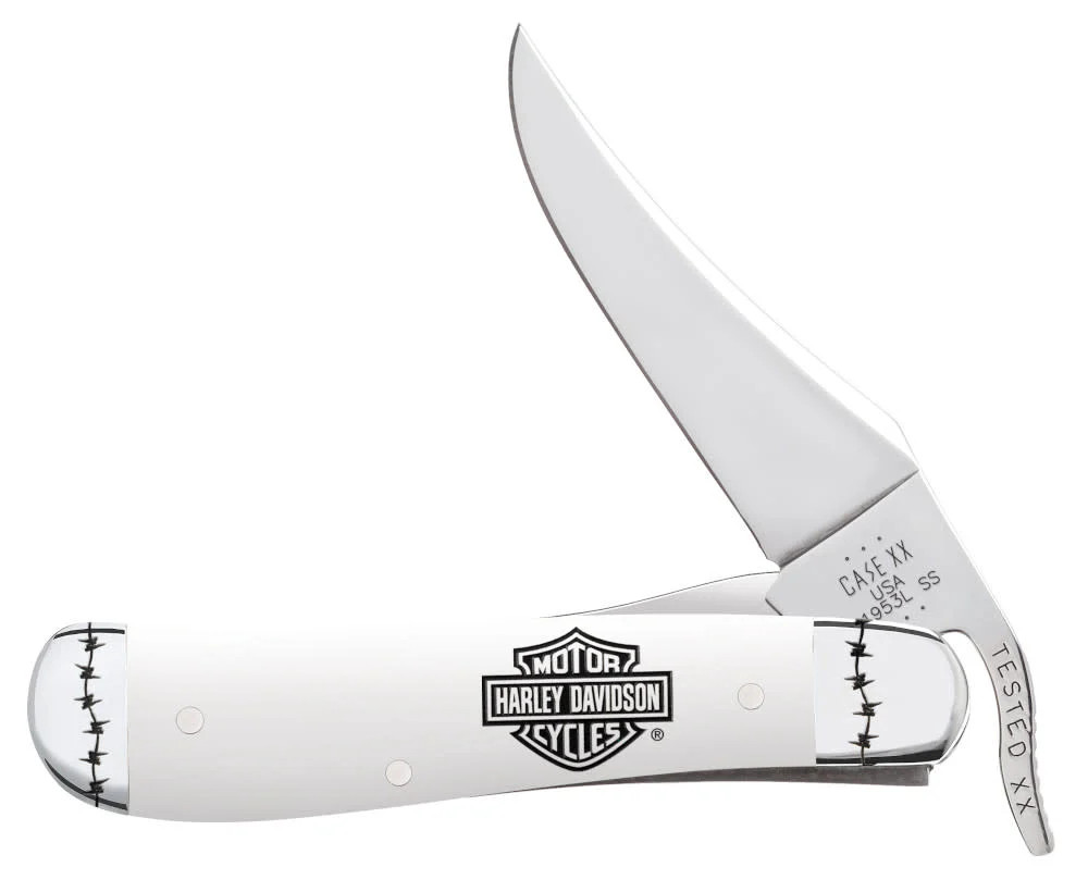 Case Harley Davidson Russlock | 52249 Smooth White Synthetic