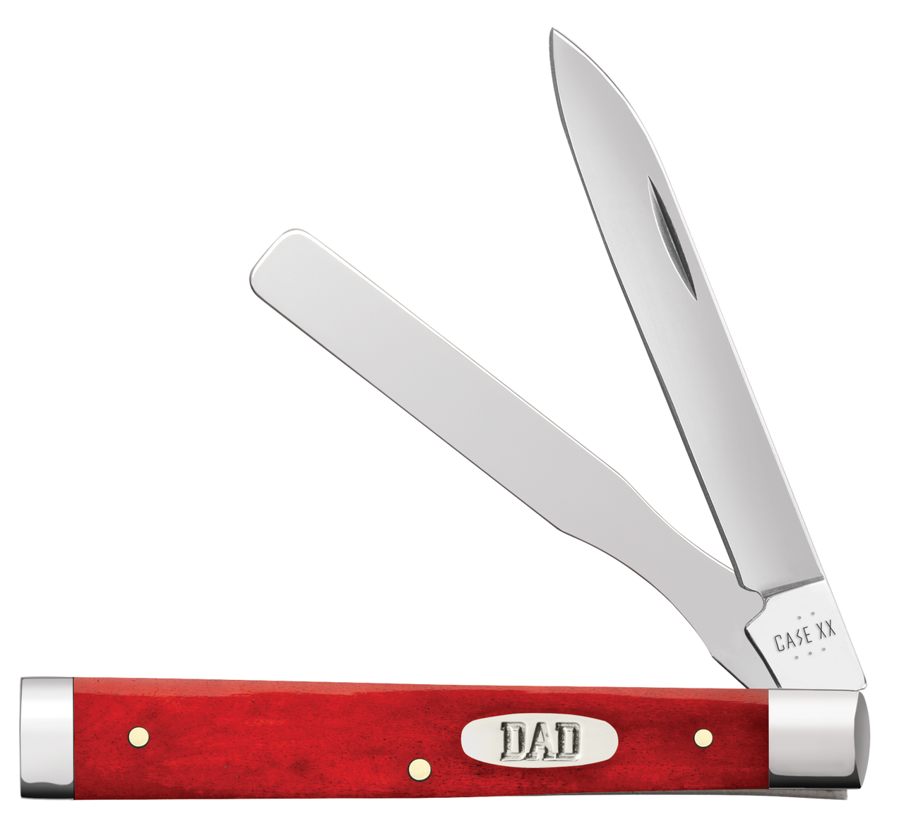 Case Father's Day Baby Doctor | 10638 Smooth Dark Red Bone| Knifeworks