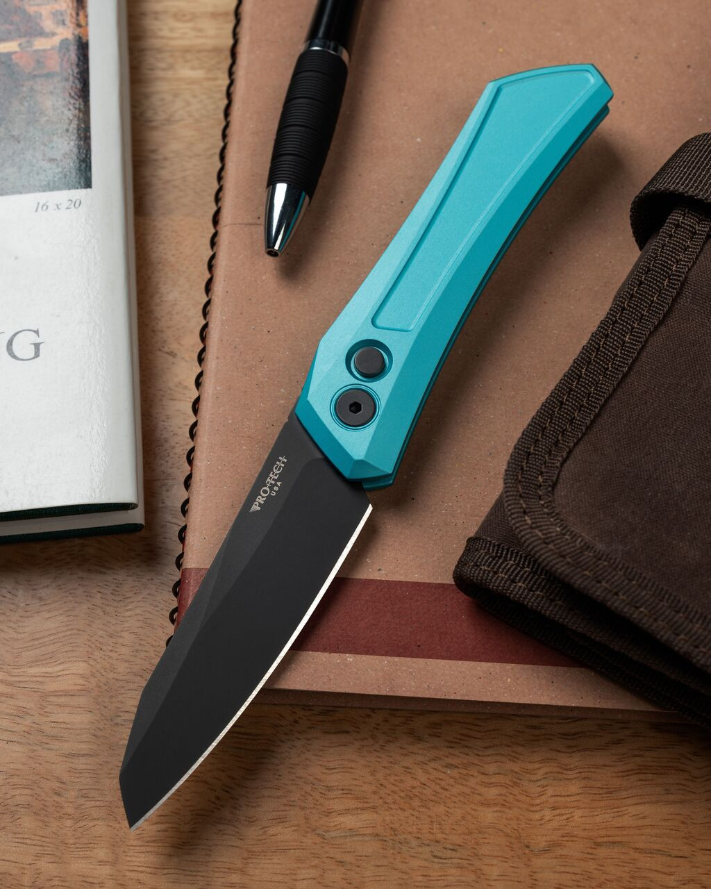 Pro-Tech Oligarch DS103-T.Blue | MagnaCut Tiffany Blue | Knifeworks