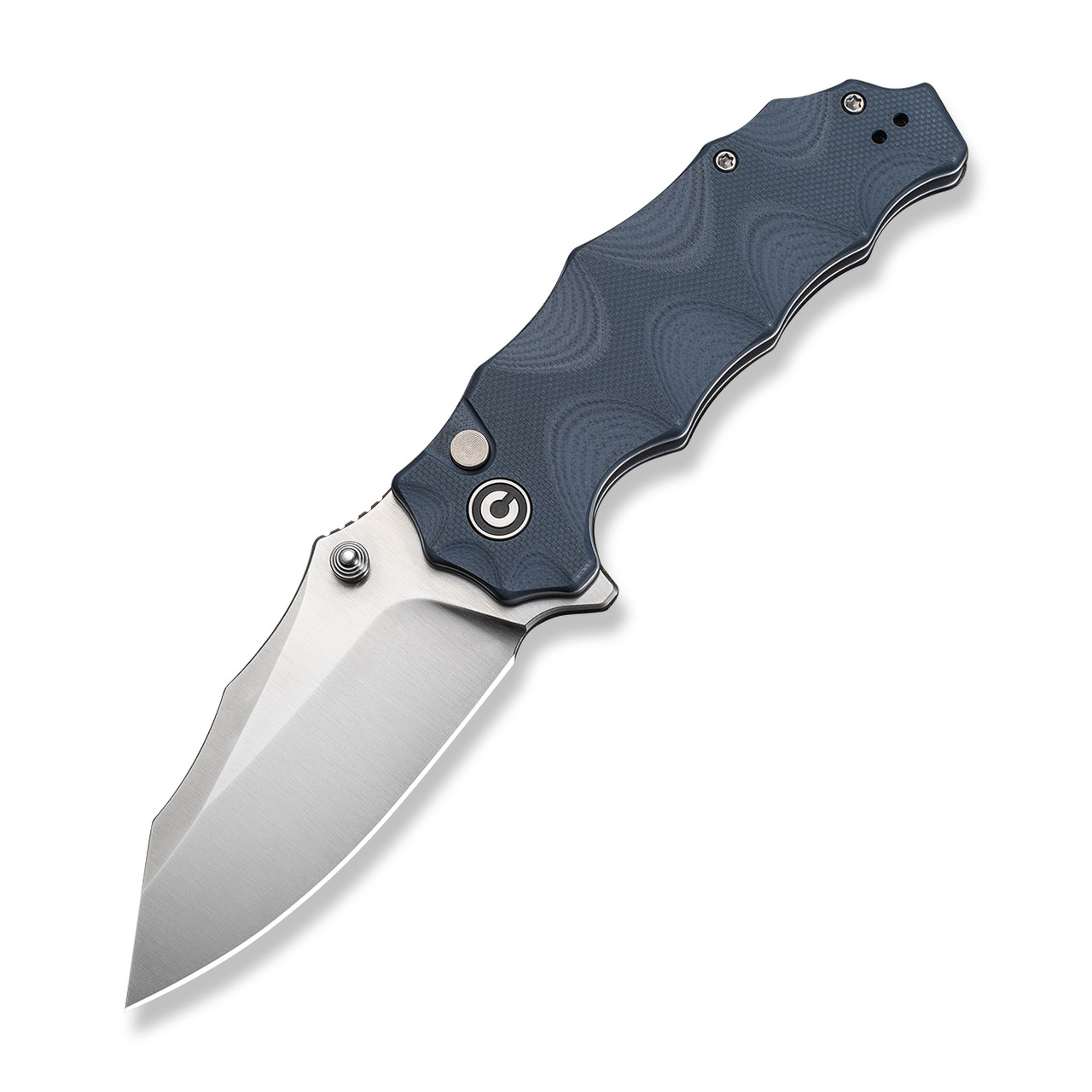 CIVIVI Natterjack Front Flipper- Milled Neutral Blue G10 | C24028