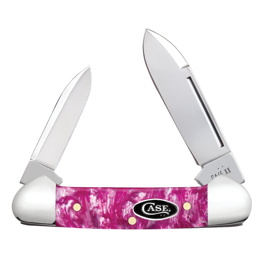 kakkaです。 Case Baby Butterbean | 16164 Pink Crackle Smooth Kirinite| Knifeworks