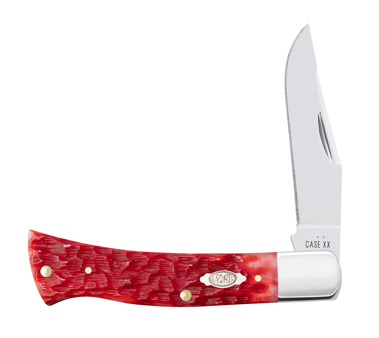Case Axe Handle Dark Red Bone Carbon Steel | Knifeworks