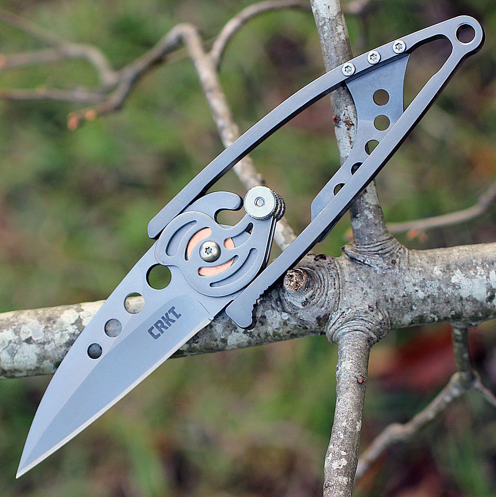 CRKT Snap Lock 5102N pocket knife, plain edge, Ed van Hoy design
