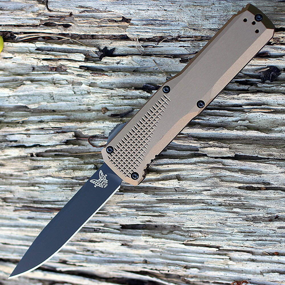 Benchmade Phaeton Auto | CPM-S30V DLC Dark Earth Alum | 4600DLC-1 | KW