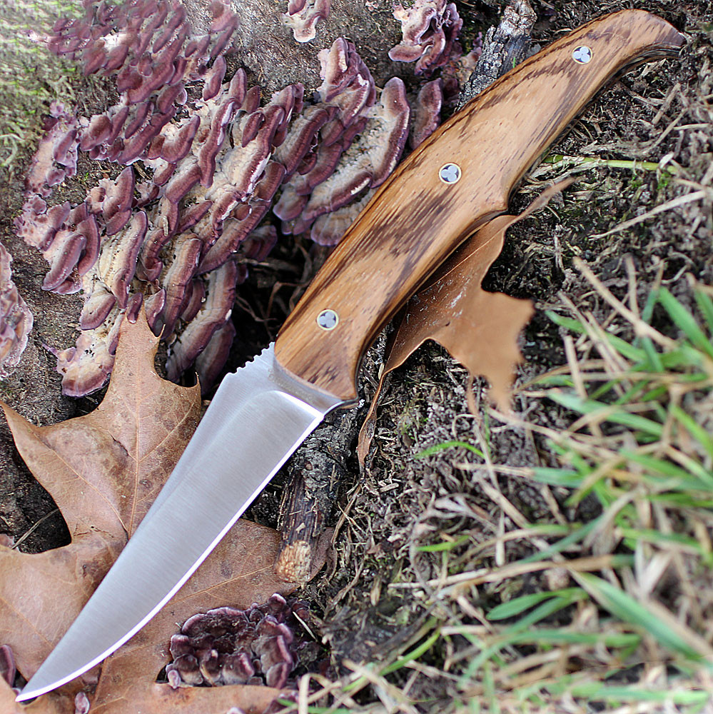 Browning Zebra Wood Fixed Blade, 4
