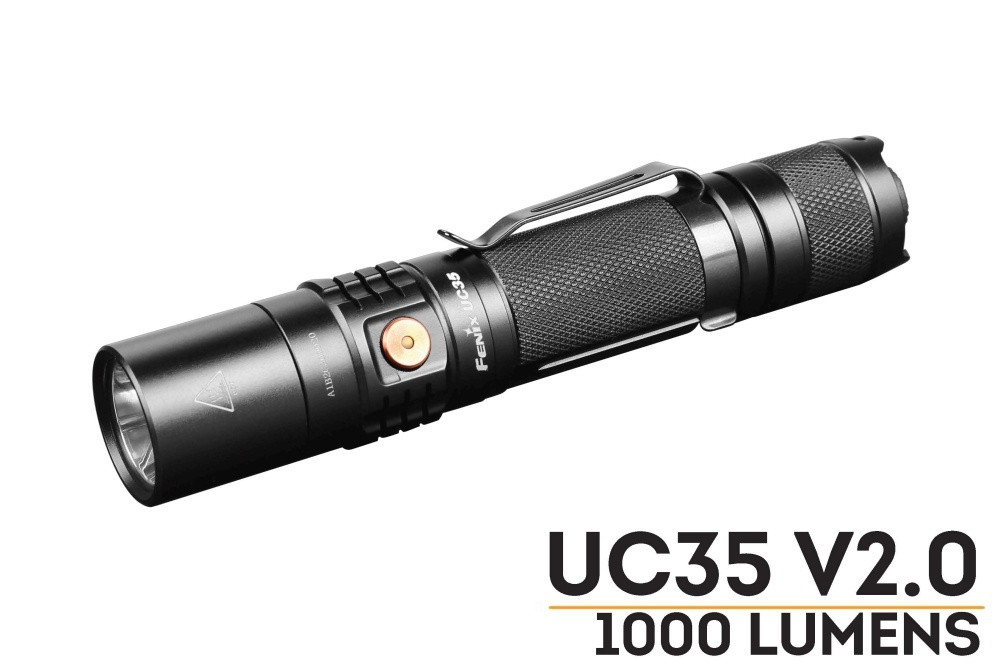 Fenix UC35 V2.0 LED Rechargeable Flashlight - 1000 Lumens FX-UC35V2.0